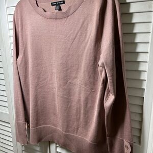 Pull Over Sweater by Cable & Gauge Size Large